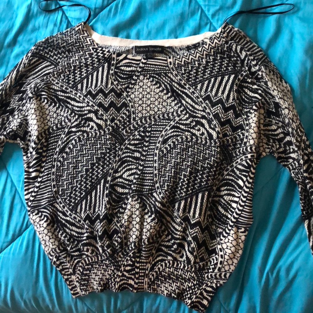 Cropped sweater